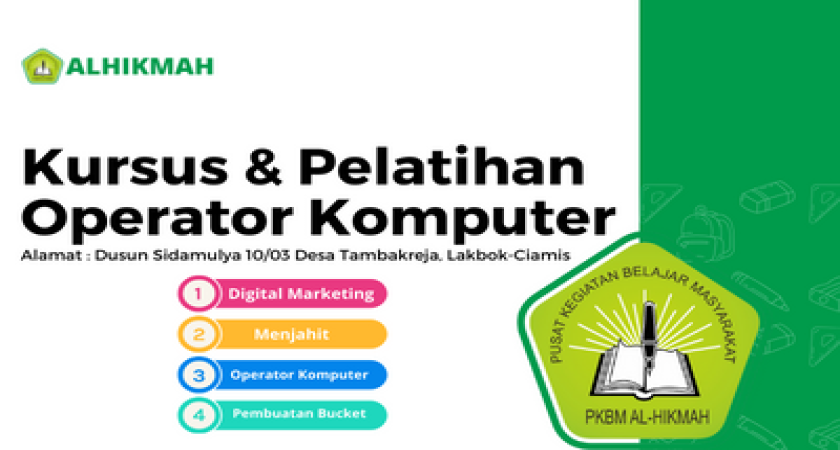 Pelatihan Operator Komputer