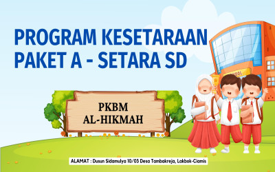 Program Kesetaraan Paket A - Setara SD